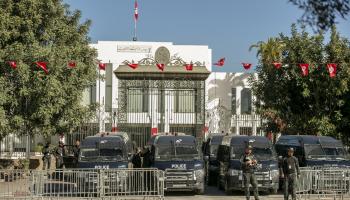 البرلمان التونسي في العاصمة، 13 مارس (ياسين قايدي/الأناضول)