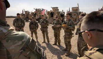 ينتشر 900 جندي أميركي في سورية (جون موري/Getty)