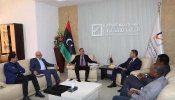 ليبيا: السايح يلتقي بأعضاء من لجنة (6 + 6)- مفوضية الانتخابات