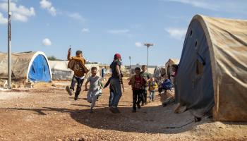 عيد الفطر في مخيمات الشمال السوري (عامر السيد علي)