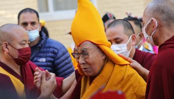 الدلاي لاما في ماكليود غانج بالهند (فرانس برس)