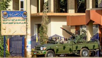 مركبة عسكرية لقوات الدعم السريع في السودان (فرانس برس)