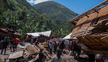 أضرار فيضانات مايو 2023 في جمهورية الكونغو الديمقراطية (رويترز)
