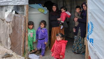 أزمات اللاجئين السوريين في لبنان متفاقمة (أديب شودري/ Getty)