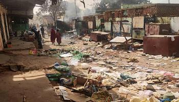دمّرت الحرب غالبية أسواق السودان الشعبية (فرانس برس)