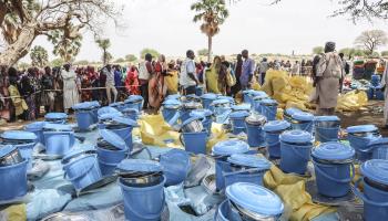 مساعدات أممية في تشاد للاجئين الهاربين من القتال في السودان (فرانس برس)