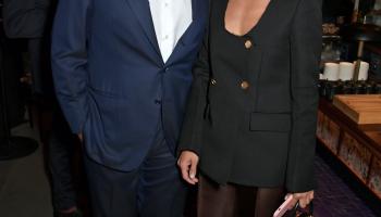 المليونير جواد ماراندي مع زوجته في أحدى المناسبات بلندن (getty) 