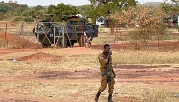 يسيطر الجيش في بوركينا فاسو على حوالي 65% من أراضي البلاد (اسوشييتد برس)ِ