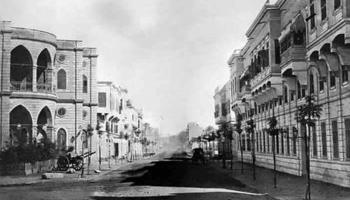 شارع عبد العزيز في القاهرة نهاية القرن التاسع عشر