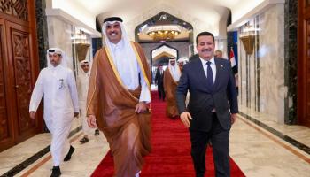 أمير قطر يصل إلى بغداد  (المكتب الإعلامي لرئيس الوزراء العراقي)