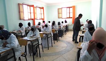 امتحان الشهادة المتوسطة في  سجون الجزائر (المديرية العامة للسجون)