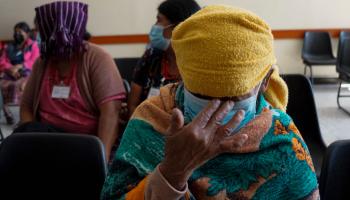 ضحايا عنف جنسي في النزاعات في غواتيمالا (فرانس برس)