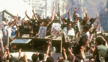 خروج الفدائيون من لبنان عام 1982 ( دومينيك فاجيت/فرانس برس)