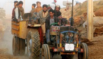 اللاجئون الأفغان في باكستان/Getty