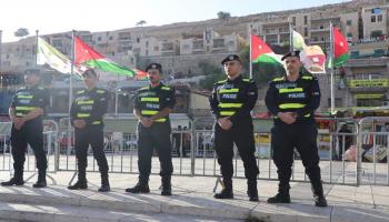 عناصر من الأمن الأردني (مديرية الأمن العام)