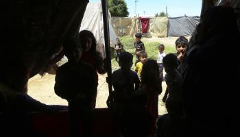 مخيم لاجئين سوريين في الأردن 2 (رعد عدايلة/ أسوشييتد برس)