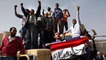 من تظاهرات ميدان التحرير - القسم الثقافي