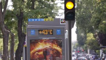 درجات حرارة قياسية في إسبانيا في يوليو 2023 (ميغيل بيرييرا/ Getty)