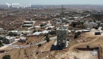 قرية دورا الفلسطينية يعانون من شحّ المياه