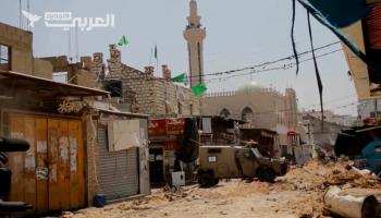مشهد توثيقي .. الاحتلال يستهدف كاميرا التلفزيون العربي في مخيم جنين