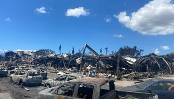 أضرار لا تحصى لحرائق هاواي (باولا رامون/ فرانس برس)