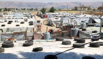 مخيم لاجئين سوريين في لبنان (أنور عمرو/ فرانس برس)
