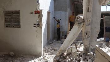 قصف للنظام السوري على إدلب-الدفاع المدني السوري