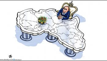 كاريكاتير بوتين على طاولته الافريقية / حجاج