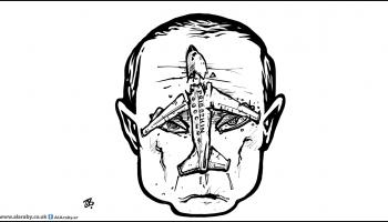 كاريكاتير اغتيال بريغوجين بوتين / حجاج