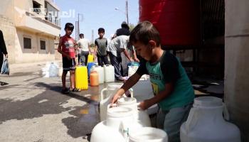 سكان الحسكة السورية يعانون من نقص حاد بإمدادات المياه