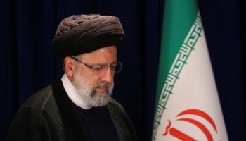 الرئيس الإيراني إبراهيم رئيسي-شانون ستابلتون/رويترز