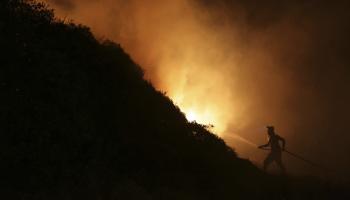 حرائق غابات في البرتغال (أرماندو فرانكا/ أسوشييتد برس)
