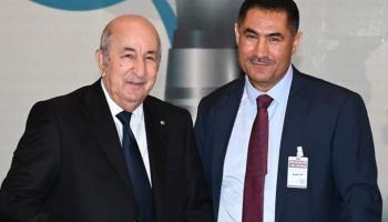 وزير الاتصال الجديد لعقاب مع الرئيس الجزائري 