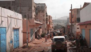 زلزال المغرب (فتحي بلعيد/ فرانس برس)