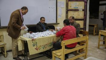 من الانتخابات الرئاسية المصرية لعام 2018 في الفيوم (راجي ماجد/الأناضول)
