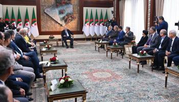 اجتماع تبون مع مدراء مؤسسات إعلامية الرئاسة الجزائرية فيسبوك