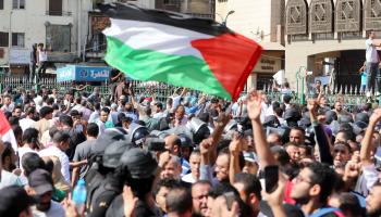 تظاهرات في مصر دعماً لغزة-محمد عبد الغني/رويترز