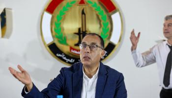 رئيس الوزراء المصري يزور العريش-محمد عبد الغني/رويترز