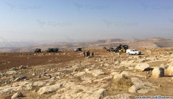 عمليات هدم سابقة نفذها الاحتلال في قرى بدوية شرقي رام الله (العربي الجديد)