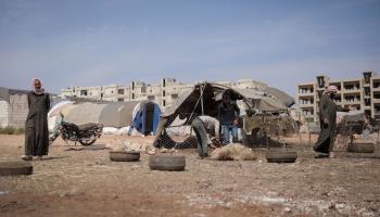 النظام السوري يواصل قصف مخيمات إدلب (الدفاع المدني/فيسبوك)