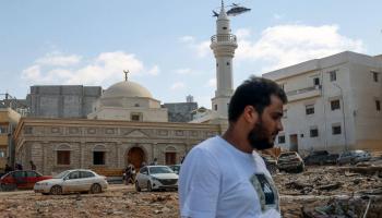 إعصار ليبيا (عبد الله دوما/فرانس برس)
