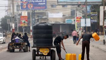 المياه في غزة/محمد عابد/ فرانس برس
