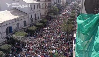 مظاهرات في الجزائر نصرة لغزة