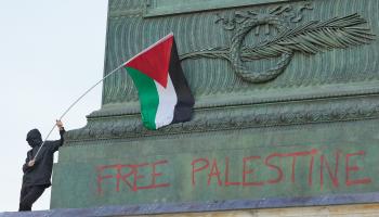 "الحرية لفلسطين" من باريس (أوليغ نيكيشين/ Getty)
