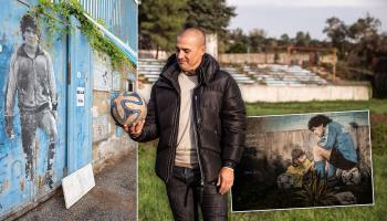 NAPLES, ITALY - NOVEMBER 22: Fabio Cannavaro visits the Paradiso Center on November 22, 2023 in Naples, Italy. Inaugurated in 1975 and the historic training ground of Maradona's Napoli, after being purchased by Fabio Cannavaro the Paradiso sports center in Soccavo could be transformed into a football school. (Photo by Ivan Romano/Getty Images)