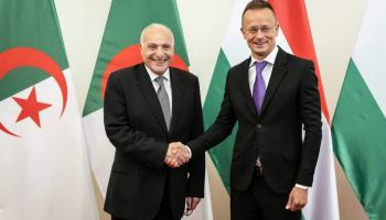 وزير الخارجية الجزائري مع نظيره المجري في زيارة سابقة (فيسبوك)