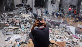 لم يبق أمام غزة وقت للحياة (محمد عبد/فرانس برس)