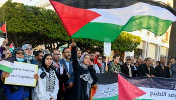 تنديد مغربي واسع بالعدوان على قطاع غزة (فرانس برس)
