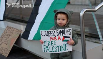 ألف عائلة أميركية تشارك مع أطفالها في مسيرة تضامنية مع غزة