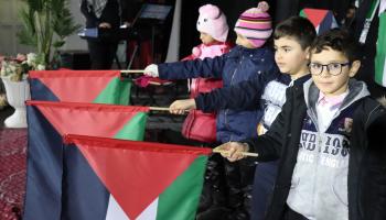 من الفعاليات المقامة في جندوبة تضامناً مع فلسطين